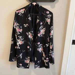Floral blazer